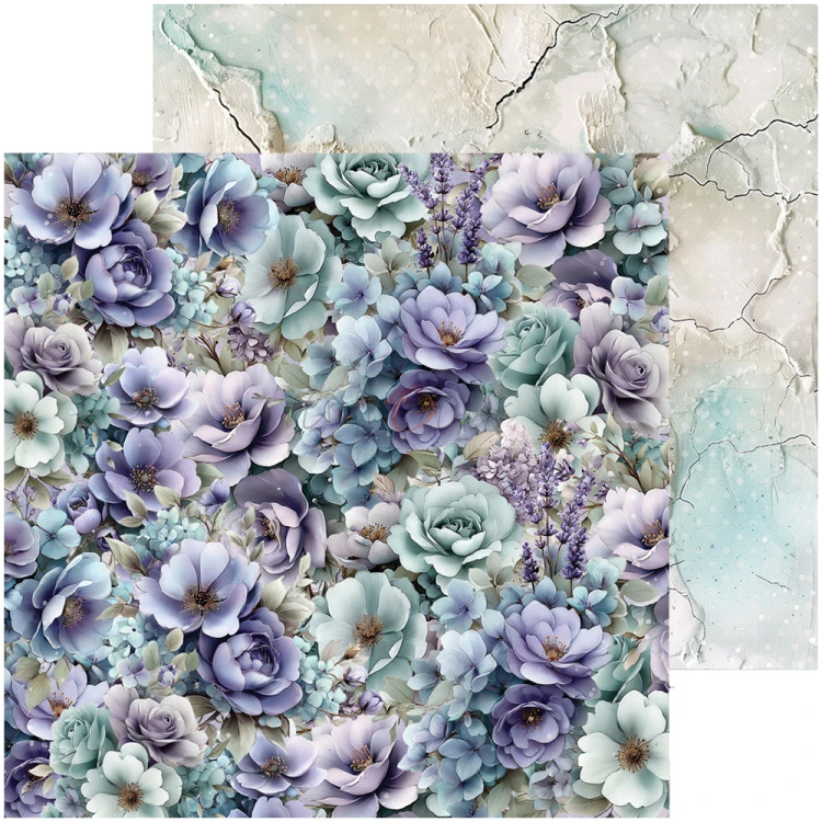 Zestaw papierów do scrapbookingu 20x20 - Craft o'clock - Flowers of Delight mix #6