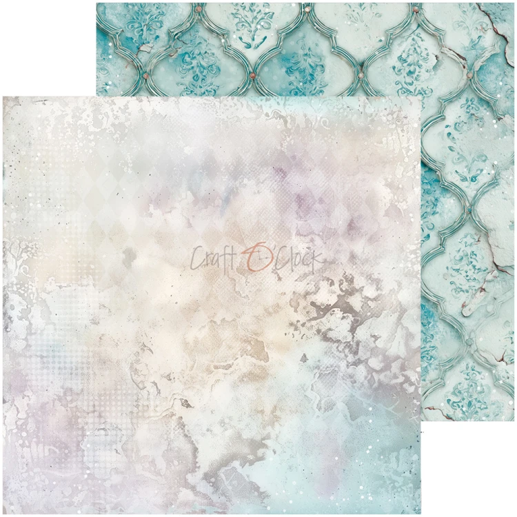Zestaw papierów do scrapbookingu 20x20 - Craft o'clock - Flowers of Delight mix #8