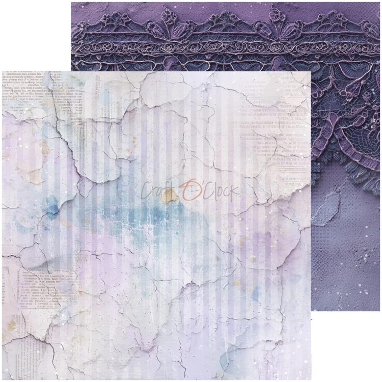 Zestaw papierów do scrapbookingu 20x20 - Craft o'clock - Flowers of Delight mix #11