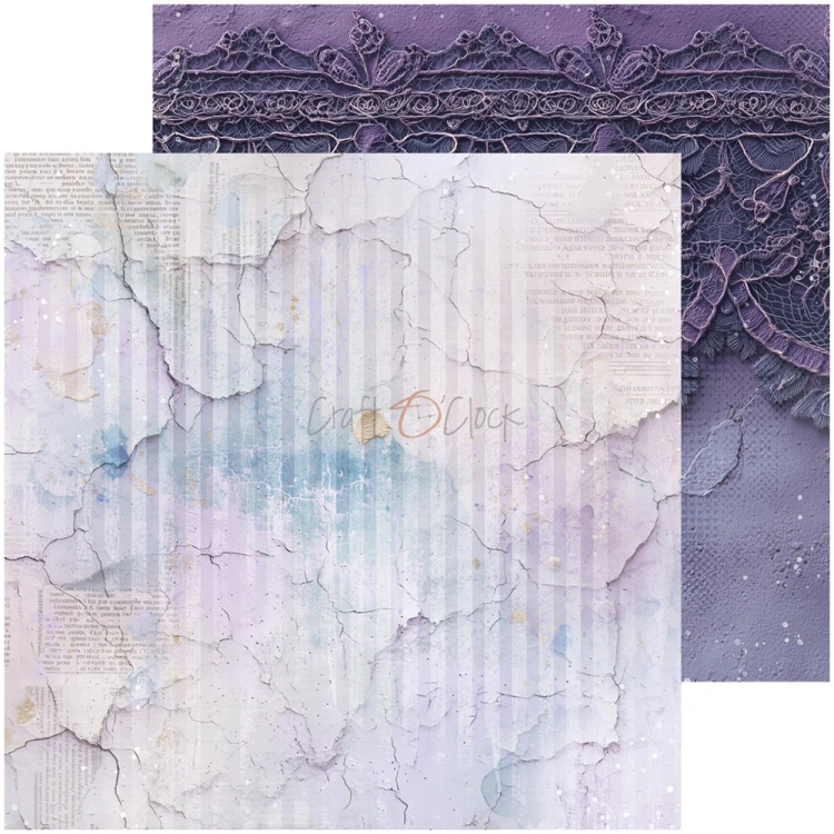 Zestaw papierów do scrapbookingu 20x20 - Craft o'clock - Flowers of Delight - BASIC #2