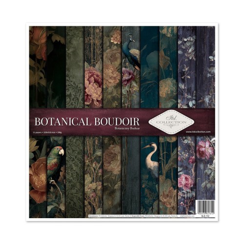 Zestaw papierów do scrapbookingu 30x30 - Botanical Boudoir #1