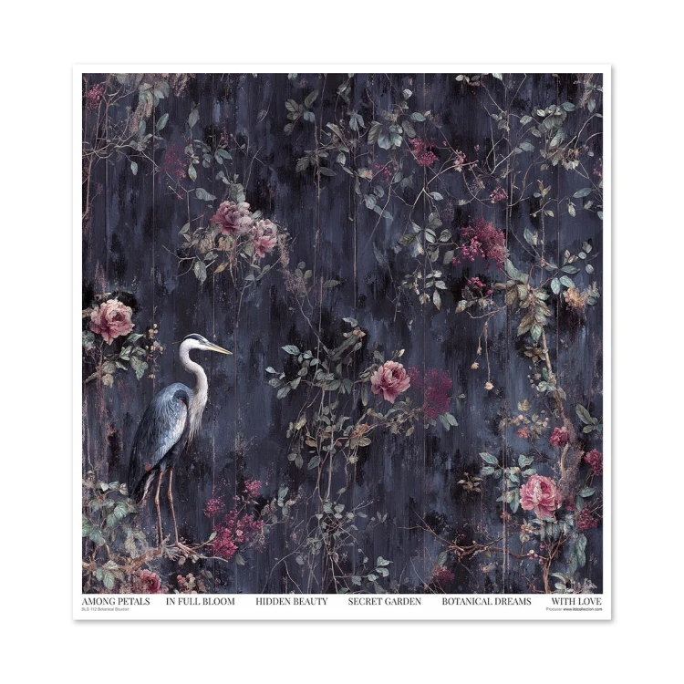 Zestaw papierów do scrapbookingu 30x30 - Botanical Boudoir #6