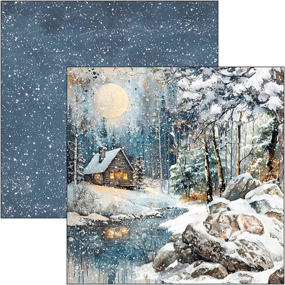 Zestaw papierów do scrapbookingu 30x30cm - Paper Pad - Ciao Bella - Forest Tales