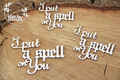 Tekturka Believe in Magic - I put a spell on You - napis - Scrapiniec
