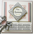 Wykrojnik - Creative Expressions - Triple Best Wishes