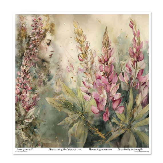 Zestaw papierów do scrapbookingu 30x30 - Garden of Muses - Itd Collection