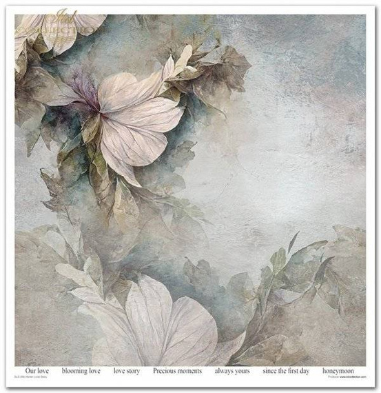 Zestaw papierów do scrapbookingu 30x30 - Itd Collection - Winter Love Story