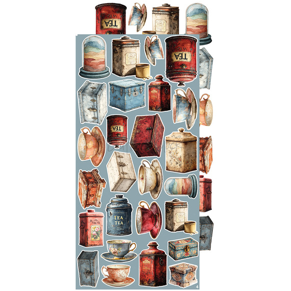 Zestaw dodatków do scrapbookingu - Craft o'clock - Timeless Grace - MIX