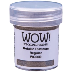 Puder do embossingu - Wow! - Metallics Platinum