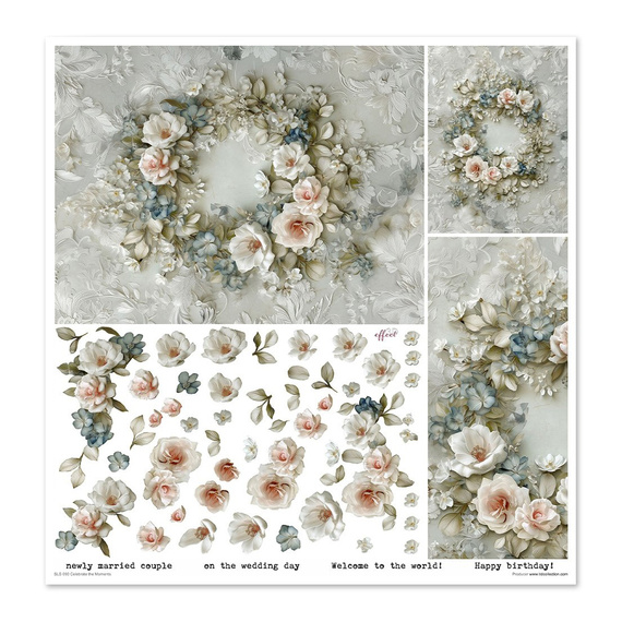 Zestaw papierów do scrapbookingu 30x30 - Celebrate the Moments - Itd Collection