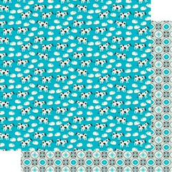 Papier do scrapbookingu 30x30 - Authentique - Ingredient Three