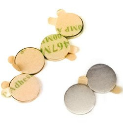 Magnes samoprzylepny neodymowy 10mm/2mm - 2szt.