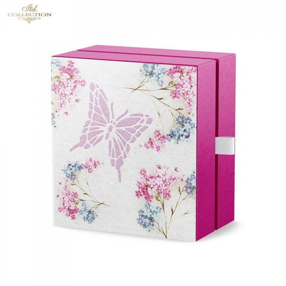 Maska / szablon 16x16cm - Motyle