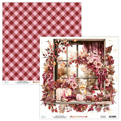 Papier do scrapbookingu 30x30 - Mintay - Rust & Rose 02