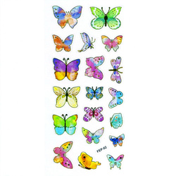 Naklejki wypukłe Motyle 19szt