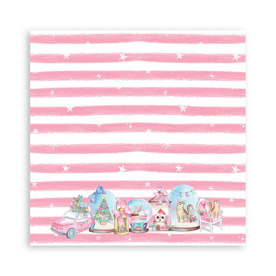 Zestaw papierów do scrapbookingu 30x30 - Stamperia - Christmas Rose