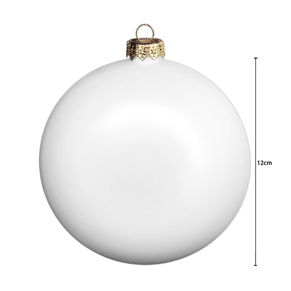 Bombka plastikowa MEDALION 120mm