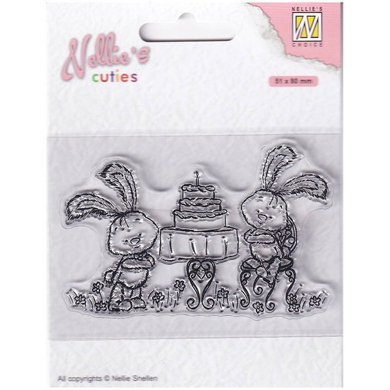 Stempel - Nellie`s - NCCS005 zajączki