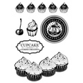 Stempel A6 - Carabelle Studio - Cupcake babeczki