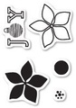 Stempel - Poppystamps - Poinsettia Joy - poinsecja