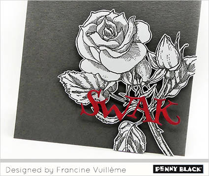 Wykrojnik - Penny Black - Filled with Love