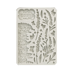 Foremka silikonowa - Stamperia - Lavender elementy