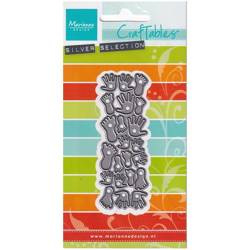 Wykrojnik - Marianne Design - Hands & feet dłonie i stópki