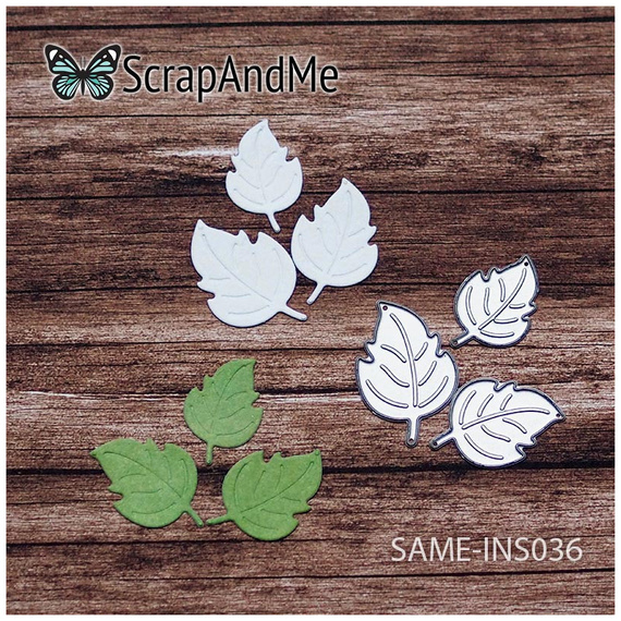 Wykrojnik do papieru - Scrapandme - Listki 036
