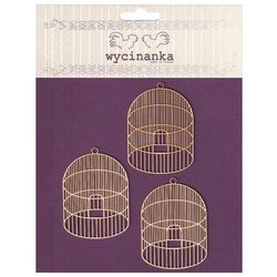 Tekrurka BIRDS PARADISE - klatki dla ptaków - Wycinanka