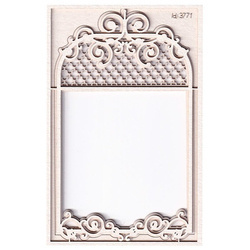 Tekturka Royal Okno 01 - window 01 - Scrapiniec