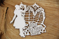 Tekturka - Wonderland - Follow the white rabbit decor - Scrapiniec