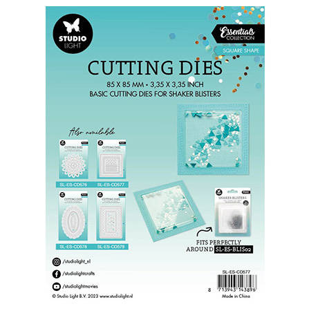 Wykrojnik - StudioLight - Square kwadrat trójkąty