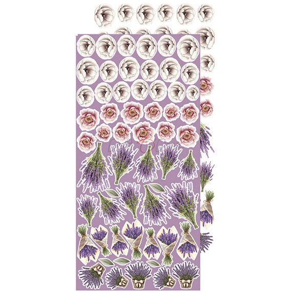 Heritage Whispers zestaw dodatków do scrapbookingu - Craft o'clock - Flowers