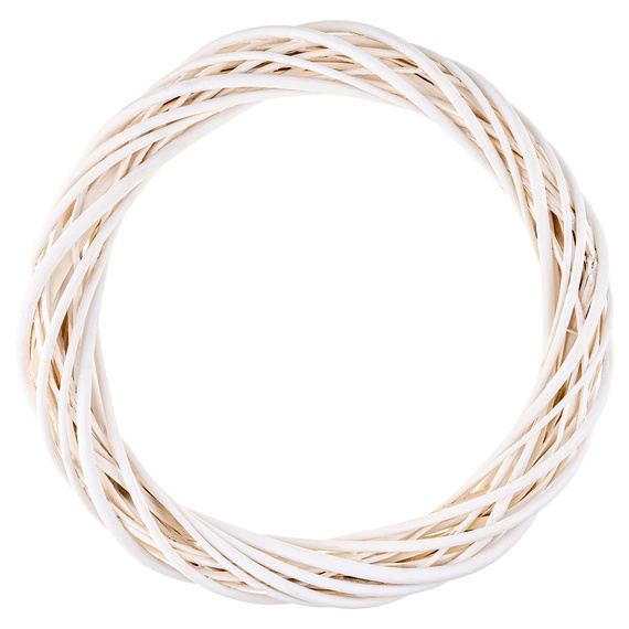 Wianek wiklinowy jasny 25 cm