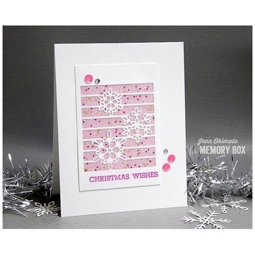 Wykrojnik - Memory Box - Snowy Spectrum śnieżynki