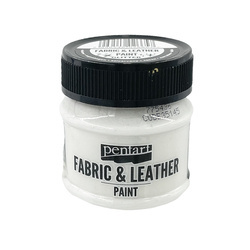 Farba do tkanin i skór - fabric & leather paint - brokatowa tęczowa / glittering rainbow 50ml - Pentart