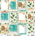 Papier do scrapbookingu 30x30 - Mintay - Urban Jungle 06