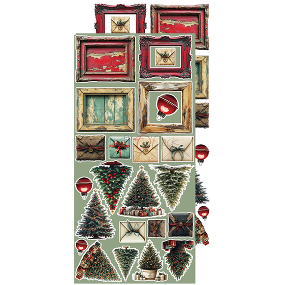 Zestaw dodatków do scrapbookingu - Craft o'clock - Oh Christmas Night - Christmas