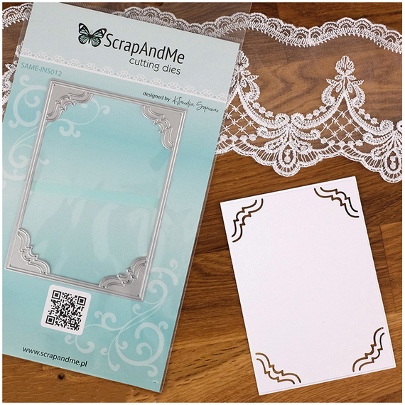 Wykrojnik do papieru - Scrapandme - Ramka na zdjęcie 9x13 cm