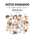 Papierowe elementy - Dutch Doobadoo - Happy Spring kwiaty motyle dzieci