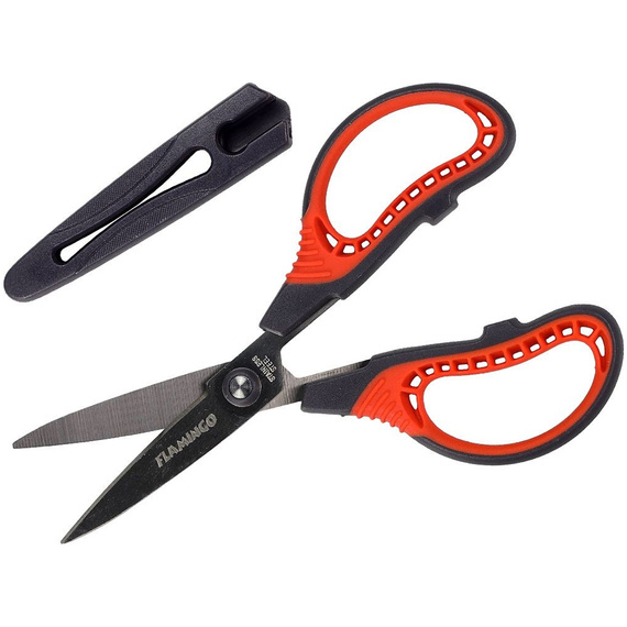 Nożyczki z zatyczką na ostrzu 16,5cm