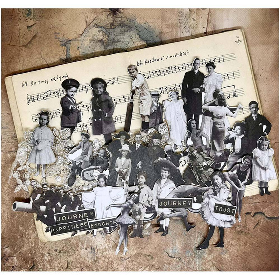 Papierowe elementy - Art Alchemy - Dolls