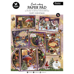 Zestaw papierów i elementów do scrapbookingu A4 - Fairy Christmas