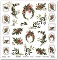 Zestaw papierów do scrapbookingu 30x30 - Itd Collection - Merry Christmas