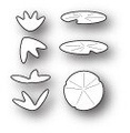 Wykrojnik - Poppystamps - Lovely Lily Pads - lilie wodne