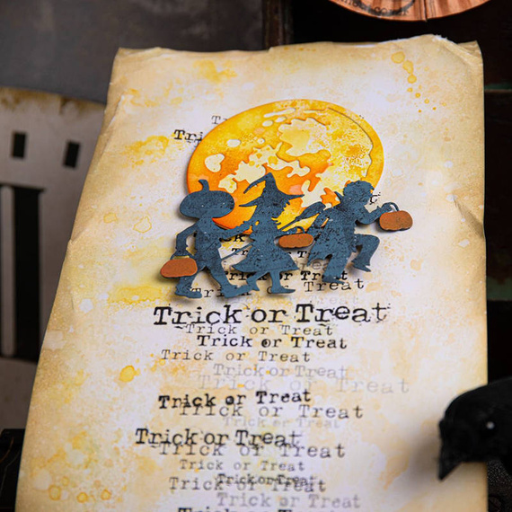 Wykrojnik Sizzix Thinlits - Halloween Night by Tim Holtz