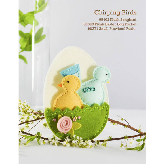 Wykrojnik - Memory Box - Plush Songbird 99402 ptaszek