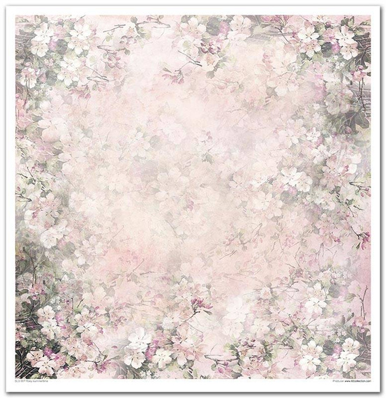 Zestaw papierów do scrapbookingu 30x30 - Itd Collection - Rosy Summertime