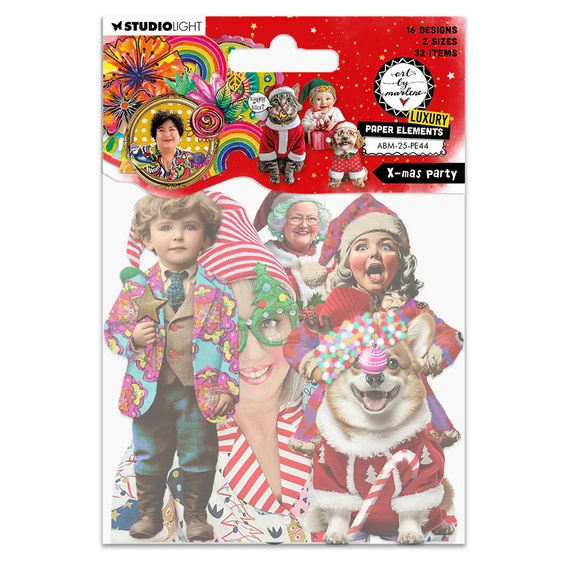 Papierowe elementy - Art by Marlene - StudioLight - X-mas party