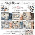Zestaw papierów do scrapbookingu 30x30 - Craft o'clock - Nighttime Chill
